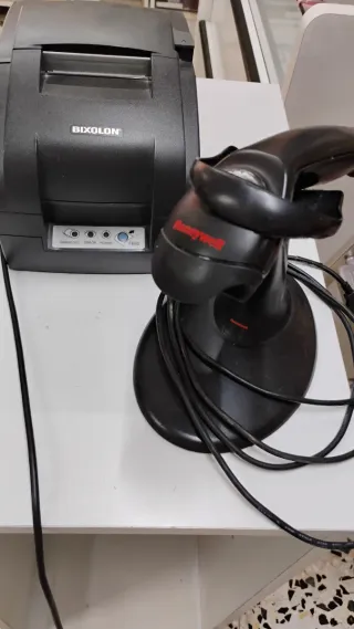 Impresora Bixolon y Lector Honeywell