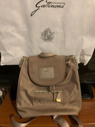 Zaino Gattinoni Planetarium Beige e Tortora