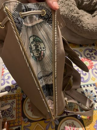 Zaino Gattinoni Planetarium Beige e Tortora