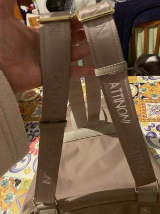 Zaino Gattinoni Planetarium Beige e Tortora