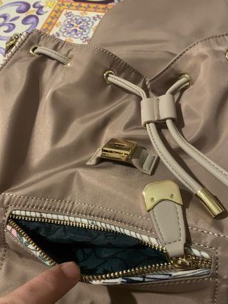 Zaino Gattinoni Planetarium Beige e Tortora