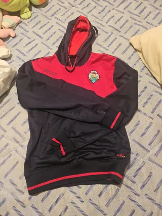 Chándal Salvaterra Fútbol Negro/Rojo talla 14