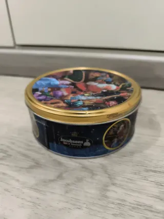 Cajas Navideñas Metálicas Decoradas