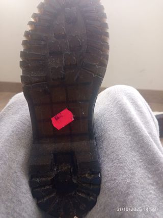 Botines Emmshu Blancos Talla 40