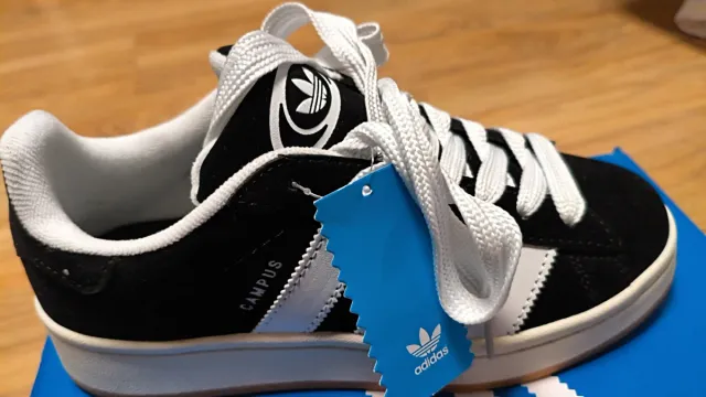 Adidas Campus Negras Talla 38