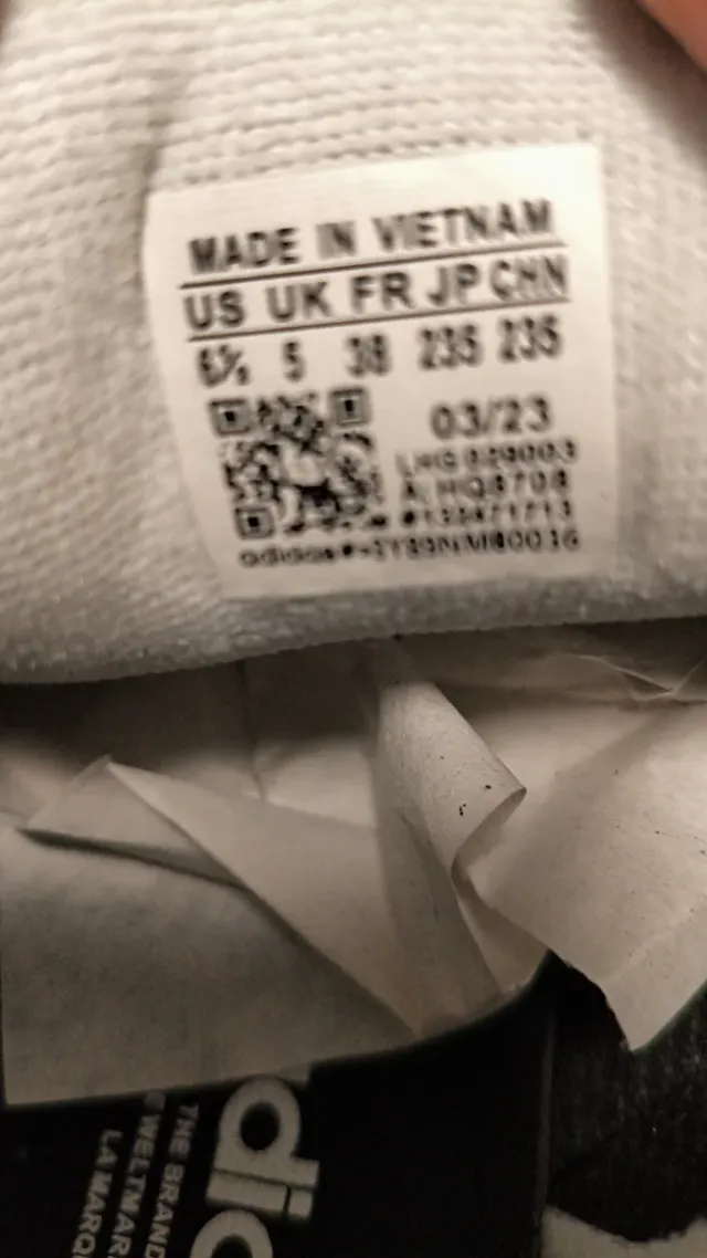 Adidas Campus Negras Talla 38