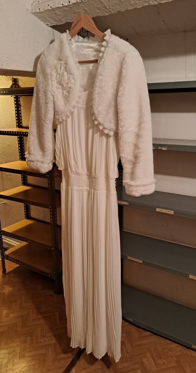 Vestido de novia blanco talla 44