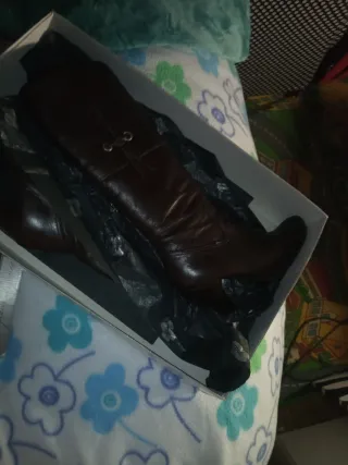 Botas de piel mujer talla 37