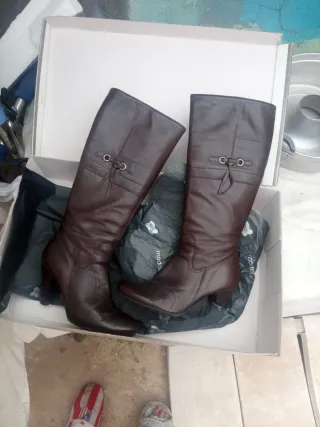 Botas de piel mujer talla 37