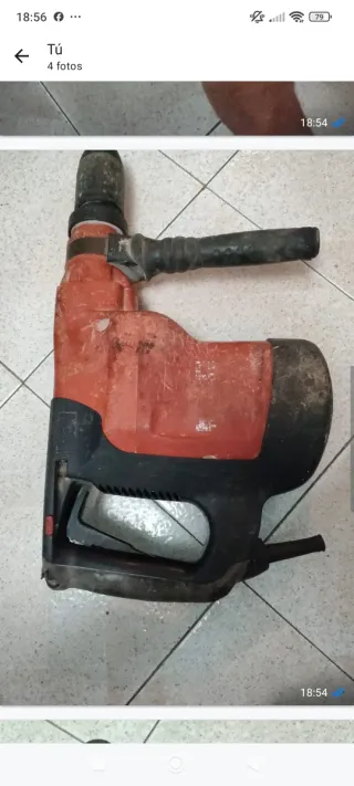 Martillo Percutor Hilti TE 76 Averiado