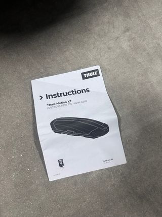 Cofre Baul Techo Thule Motion XT L 450L