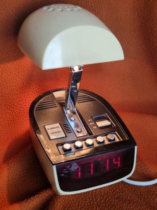 Lampada orologio Timco anni 60 mod ex 60