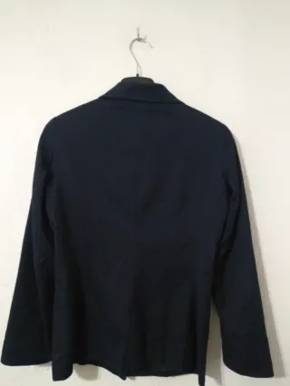 Americana Purificación García azul marino