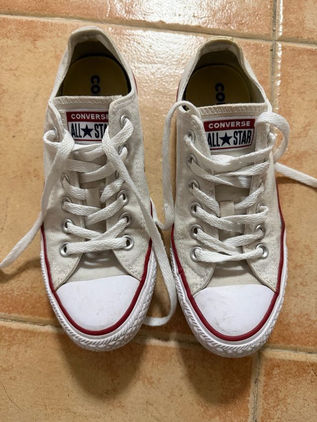 Converse All Star Blancas Bajas
