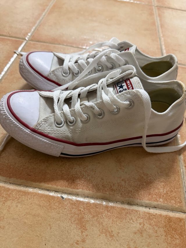 Converse All Star Blancas Bajas