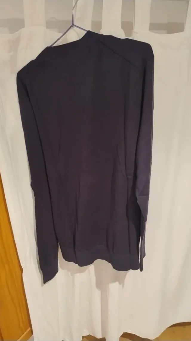 Cárdigan Tommy Hilfiger azul original, importada