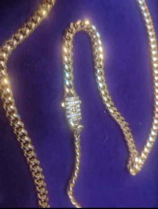 Cadena Oro Laminado 60cm