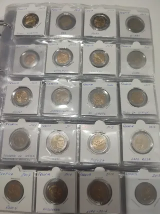 ULTIMO DIA!!!!Colección monedas 2 euros España