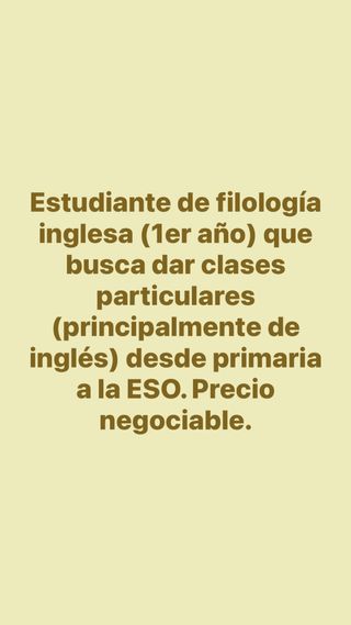 clases particulares
