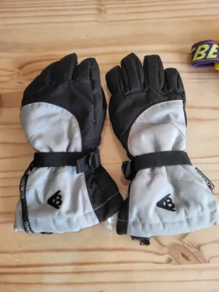 Guantes de esquí talla M marca boomerang los gris