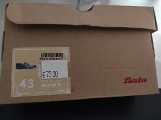 Mocassini uomo BATA pelle nera