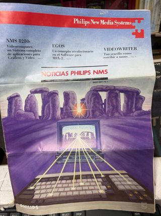 Ordenador Philips VG8020 MSX 1