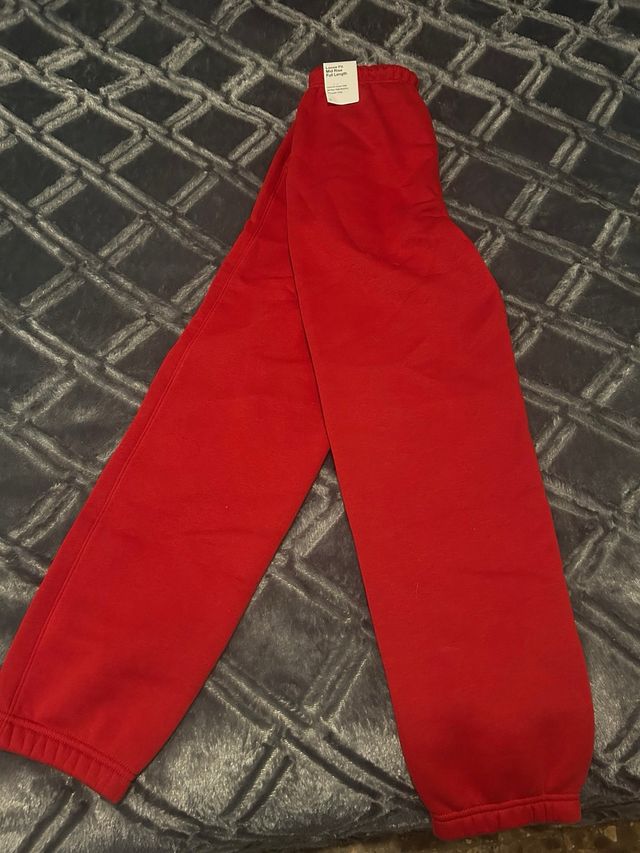 Pantalón Jordan Mujer Rojo
