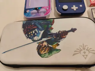 Nintendo Switch Lite Blu/Viola + Cover