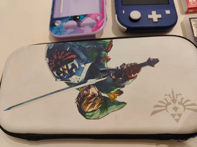 Nintendo Switch Lite Blu/Viola + Cover