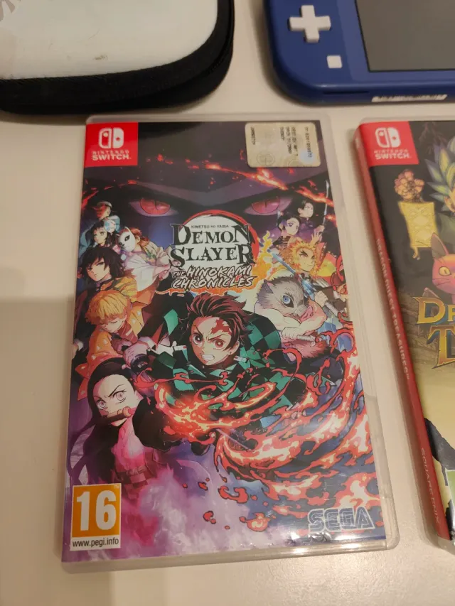 Nintendo Switch Lite Blu/Viola + Cover