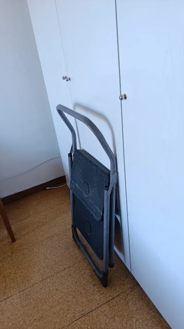 Escalera plegable 2 peldaños