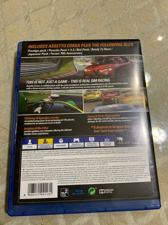 Assetto Corsa Ultimate Edition PS4