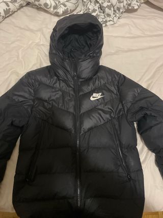 Plumífero Nike Negro Invierno