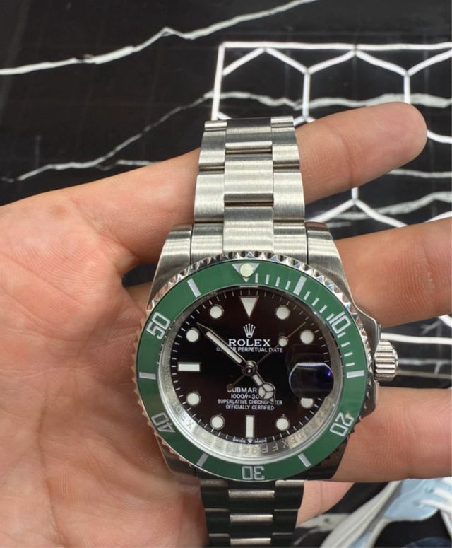 Rolex Submariner Starbucks Verde y Negro