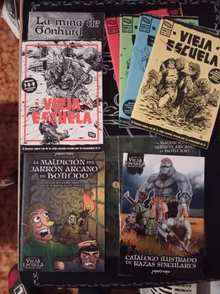 Vieja Escuela el juego de rol y suplementos