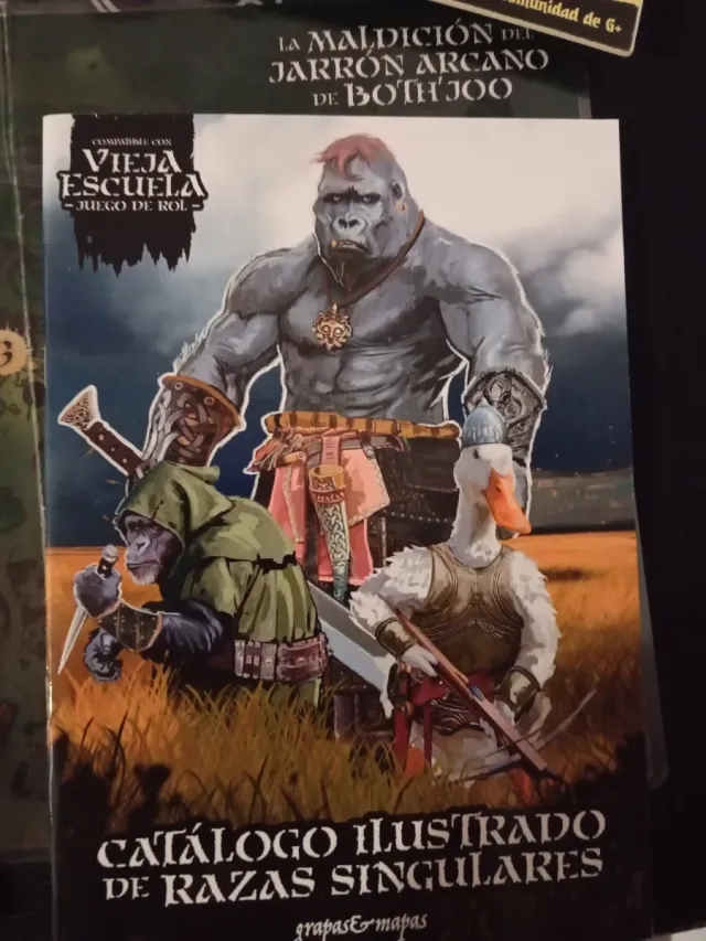 Vieja Escuela el juego de rol y suplementos