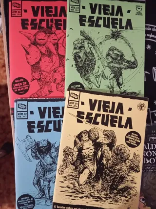 Vieja Escuela el juego de rol y suplementos