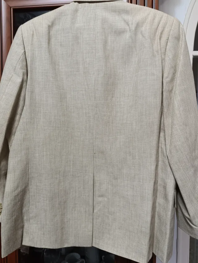 Americana hombre beige