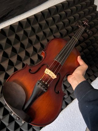Violín con funda y arco