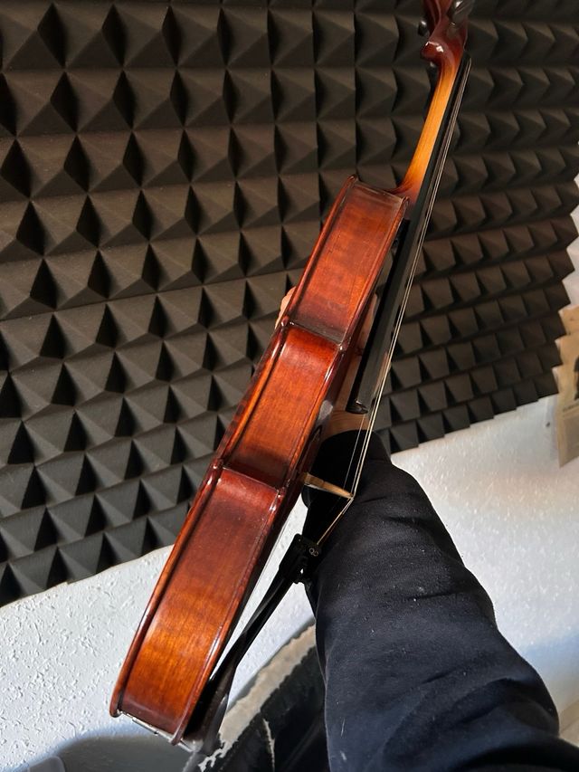 Violín con funda y arco