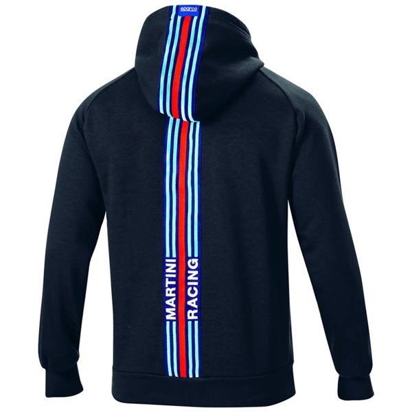 Sudadera Martini Racing Big Stripes Blanca