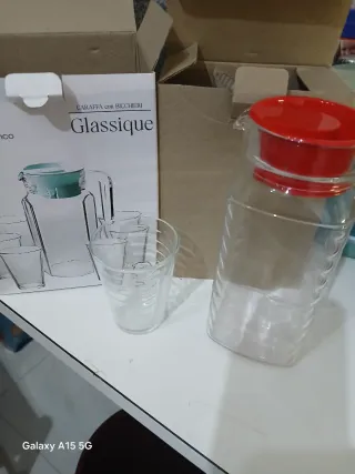 Set Regalo Natale: Nutella, Bicchiere, Vaso