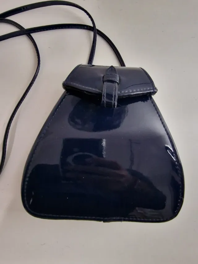 Pochette Perfetto blu Made in Italy