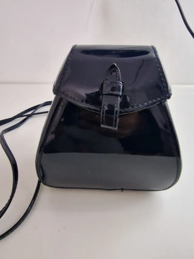 Pochette Perfetto blu Made in Italy