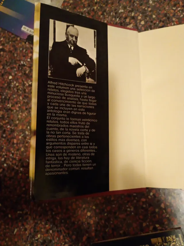 Libros y DVDs Alfred Hitchcock