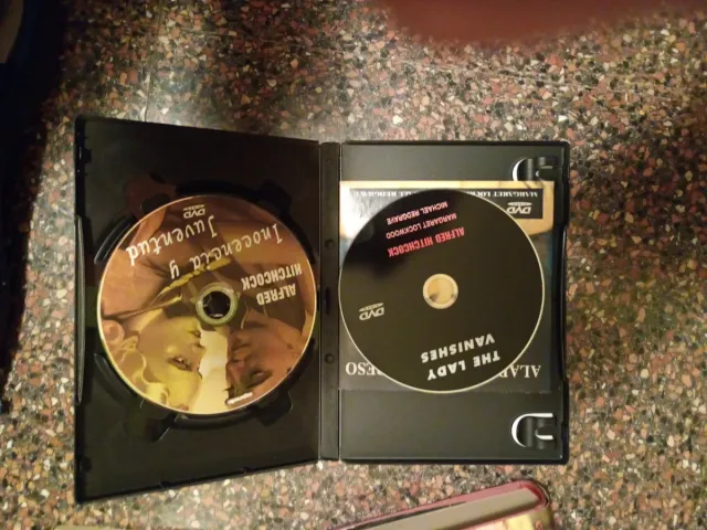 Libros y DVDs Alfred Hitchcock
