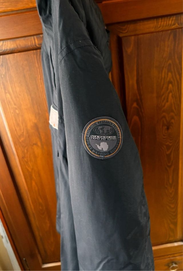 Cazadora Napapijri Negra Rainforest Winter