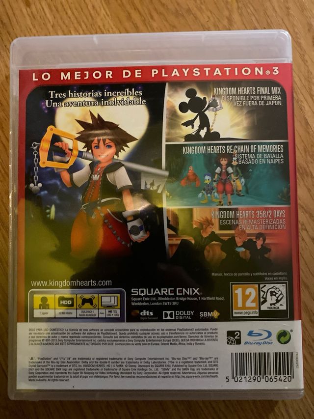 Kingdom Hearts HD 1.5 ReMIX PS3 Essentials