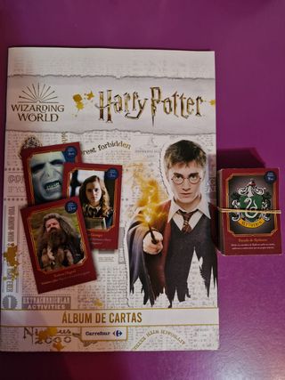Harry Potter cartas Álbum de cartas CARREFOUR