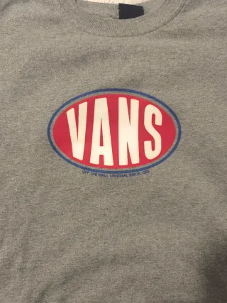 Sudadera Vans Gris Talla XL